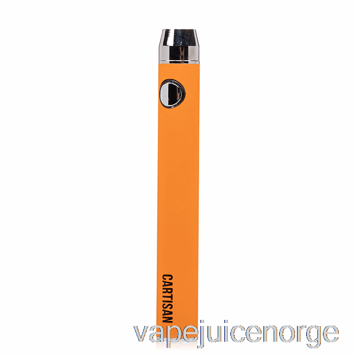 Vape Juice Cartisan Knapp Vv 900 Dual Charge 510 Batteri [micro] Oransje